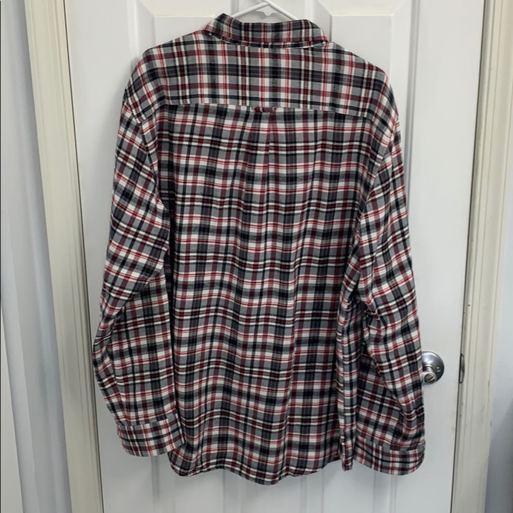 Chaps Long Sleeve Flannel Button Down Size Xl - image 4